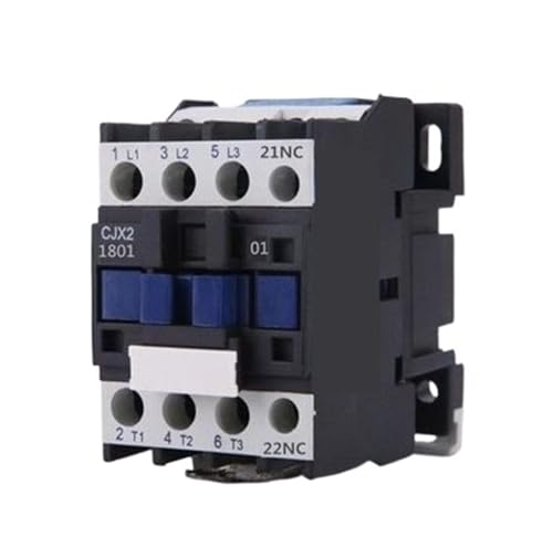 Contacteur AC LC1 CJX2 pour résoudre les coupures de moteur triphasé 18A bobine 380V 1NC
