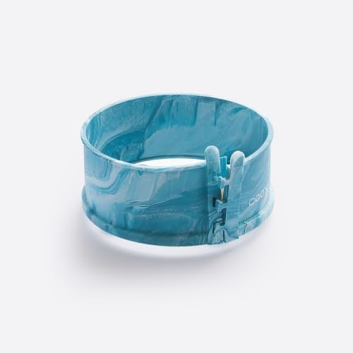 coox Moule à charnière de 18 cm avec plateau de service en verre et pieds