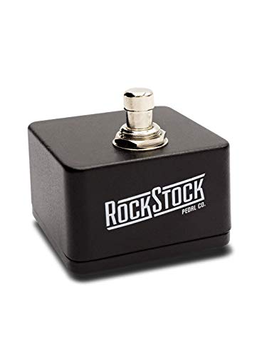 Tap Tempo Auxiliary Guitar Pedal Footswitch (Normally Open, NO) | Made in USA (Matte Black)