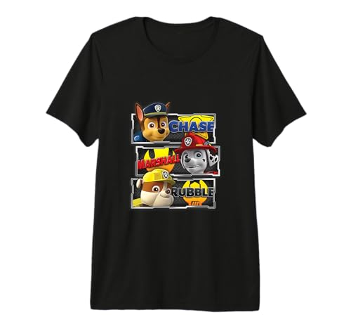 T-shirt PAW Patrol de qualité supérieure avec impression durable Pat'Patrouille
