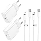Cordon de Charge iPhone 2M:Chargeur USB C 20W avec câble de charge rapide iPhone 2M original offre une puissance de sortie maximale de 20W et charge ton appareil plus rapidement que le chargeur iPhone 5W original. Muni d'un chip intelligent pour protéger vos appareils contre les courts-circuits, les surtensions, les surchauffes et les surintensités, il assure vous et votre appareil en toute sécurité.