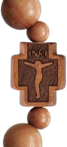 Rosary Bracelet Jujube Wood stretch 10mm - Image 3