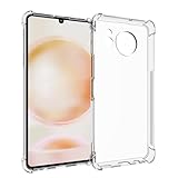 AQUOS Sense8 用 ケース アクオス センス 8 対応 カバー ソフト クリア TPU SH-54D SHG11 SH-M26 適用 バンパー ストラップホール 透明 衝撃吸収ポケット内蔵 耐衝撃 SMPURF SPCAS8