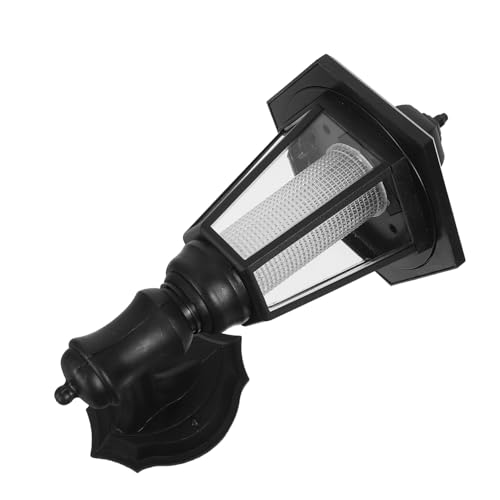 FUTUREORYY Lámpara Solar de Pared Hexagonal Luz Blanca para Jardín y Pasillo Exterior Decoración Resistente y Ahorro Energético