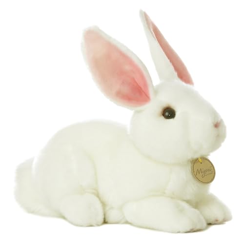 Aurora Miyoni Coelho branco americano de 25,4 cm