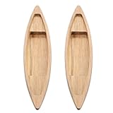Micro paisaje náutico: la maqueta de barco náutico de madera aporta un toque marino a tu espacio, sirviendo como un encantador juguete de barco para decoración y relajación. maqueta de barco de madera, canoa de madera sin terminar
