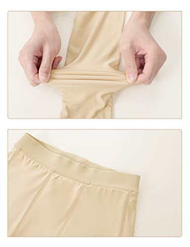 Daydance Nude Girls Base Layer Kids Compression Thermal Underwear For Winter Sports, Dance, Skating #TOP5