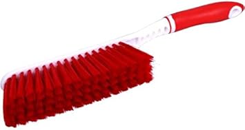Kingsway Cleaning Brush with Hard & Long Bristles for Car Seat Covers, Floor Mats & Other Houseolds (Color May Vary)