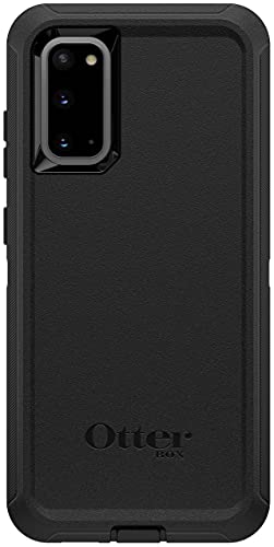OtterBox Defender Screenless Series Case for Samsung Galaxy S20 & S20 5G (NOT Plus/Ultra/FE) Case Only - Non-Retail Packaging - Black