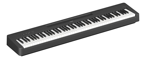 Image of Yamaha 88-Key Digital Piano with Weighted Keys, Compact Design, Bluetooth, Keyboard, Music Rest, Sustain Foot Switch, and Built-in Speakers for Home Practice or Travel P145BT