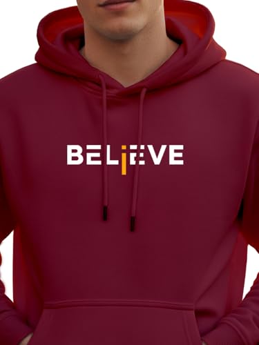 Image of XENOVAURBAN Hoodie for Men /Women | Unisex fit Cotton Fleece Hooded Sweatshirt - BEL1