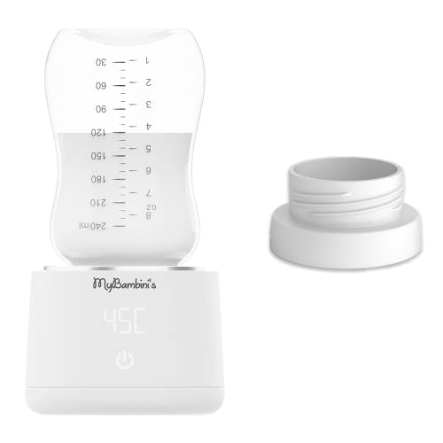 MyBambini's Flaschenwärmer Pro™ und Adapter 3 für Tommee Tippee (weiß) Cover