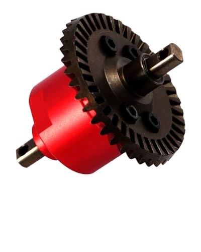 RCMYou Metal Front Differential Upgrades Part for 1/10 Slash/Rustler/Stampede 4X4 VXL,Metal Differential Front Differential Hop Ups Replace 5381 6882 5379,Red