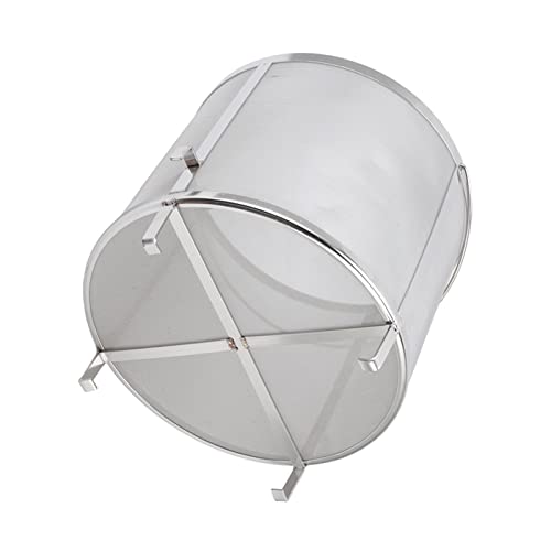 Natudeco Brauen Hopfensieb mit Ständer,Bier Hopfenfilter Multifunktionaler Bierhopfenfilter Homebrew Hopfensieb Bierhopfenfilter 250 Mikron Mesh Edelstahl für selbstgemachten Bierwein