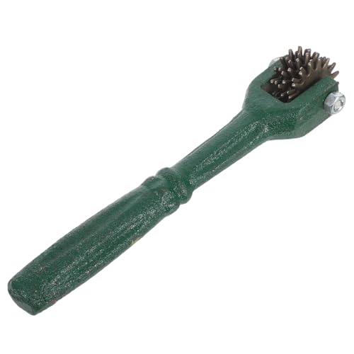 Soporte de muelas abrasivas portátil verde que repara y extiende la durabilidad de banco de metal