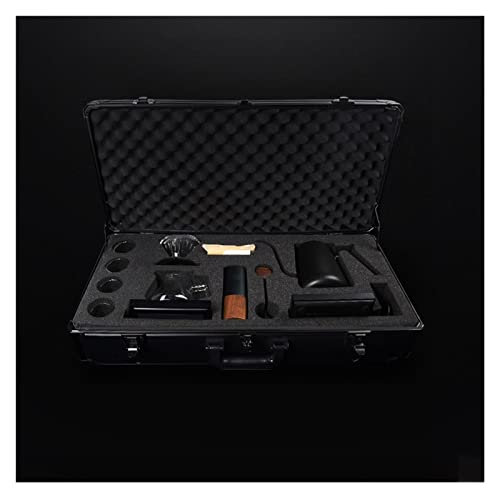 FCYIXIA 1 Satz Edelstahl Burr Kaffeeschleifungsset Gießen Übergießen Kaffee High Design Manuelle Kaffee Mühle