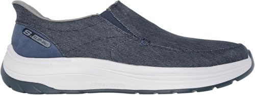 Skechers - Mens Relaxed Fit: Decklan - Gulliver Slip On Shoes, Color Navy, Size: 11.5 M US4