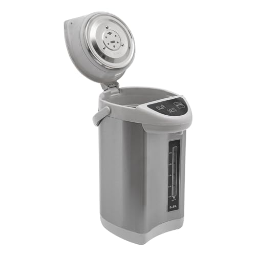 Hervidor eléctrico 5.8L acero inoxidable con 3 modos de dispensado miniatura 7