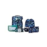 school mood patchies trecker Subject Character: Sports SCHOOL-MOOD School Mood Champion 7-teiliges Schulranzen-Set Felix (Wolf) [12-112]