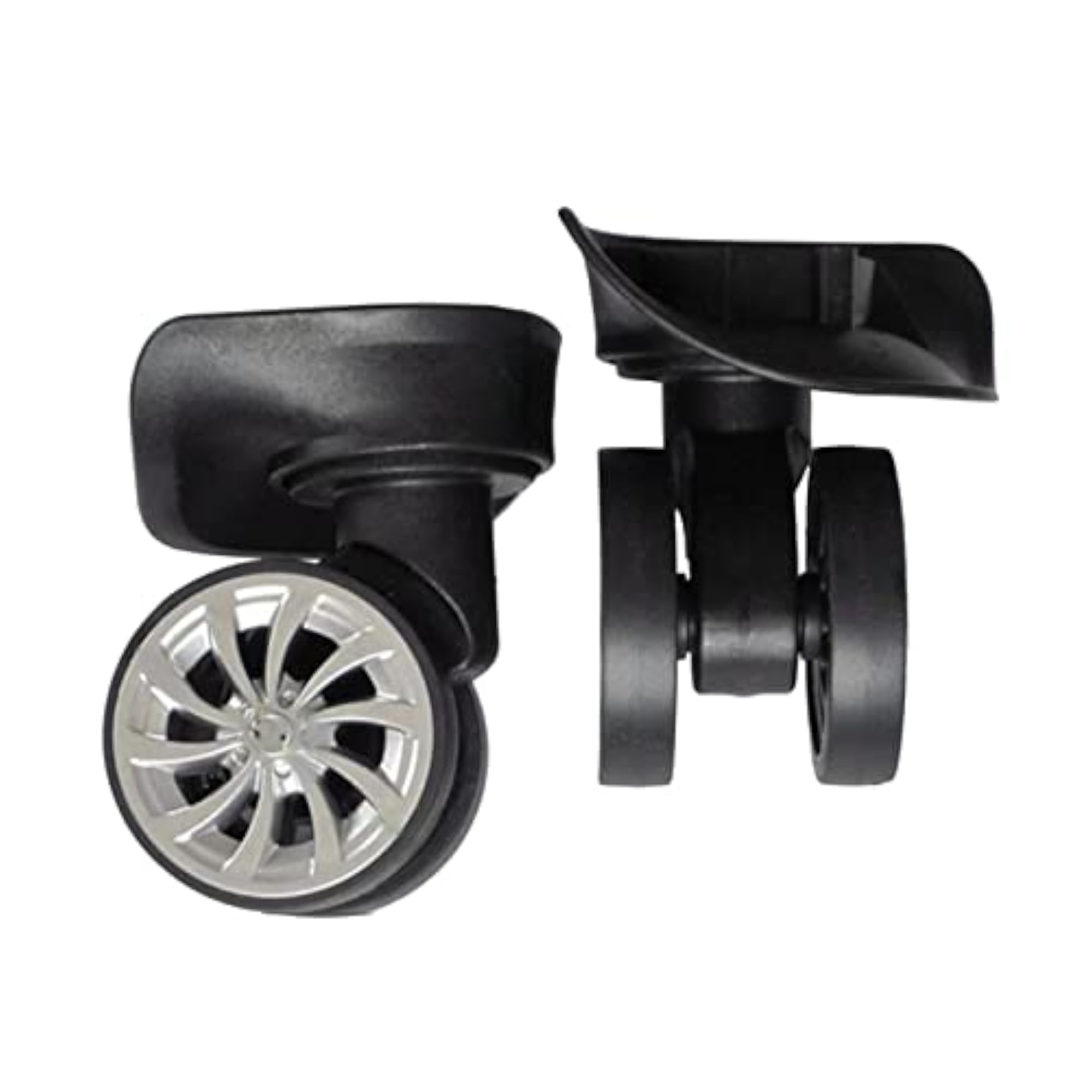 2 Pieces Suitcase Luggage Swivel Caster Wheels, Style B