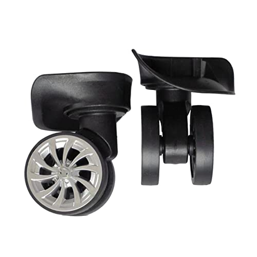 Set of 1 Pair Luggage Wheels with Swivel Functionality for Travel, Style B4