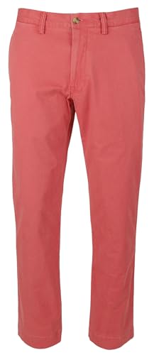 POLO RALPH LAUREN Men's Stretch Slim Fit Chino Pants Nantucket Red 36WX32L