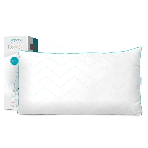 Opiniones y reviews de Almohadas king size disponible en línea para comprar. 47 Sognare Almohada Fussion Tamaño King Size, Relleno Firme, 100% Algodón, Hipoalergénica, Fresca, Antiácaros y Lavable. con 100 Noches de Garantía.