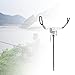 Zxpjkyu Ground Fishing Rack Plug Insert Adjustable Outdoor Fish Tool