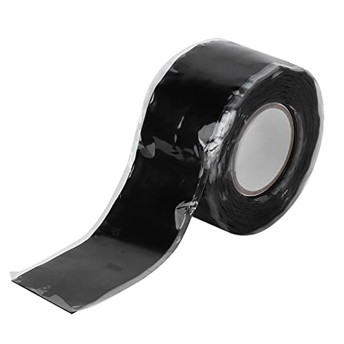 Image of Milltrip Insulating Tape, 3m Pipe Repair Tape, Silicone Self Adhesive Tape Flame Retardant Double Sided Tape High Temperature Resistant Tape for Outdoor Antenna Coax and Electrical Cables, Hose /Pipe