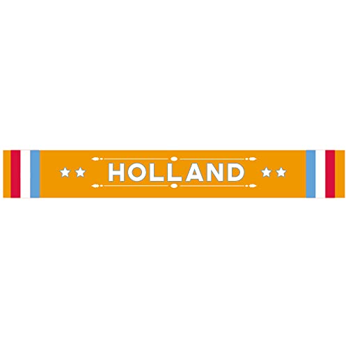 World Cup Fifa Qatar 2022 Official Scarf Netherlands,Unisex,One Size, Multicolour