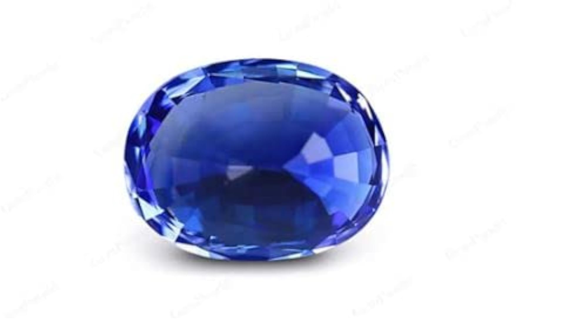 Kashmiri Blue Sapphire Stone 5.50 Carat, Certified