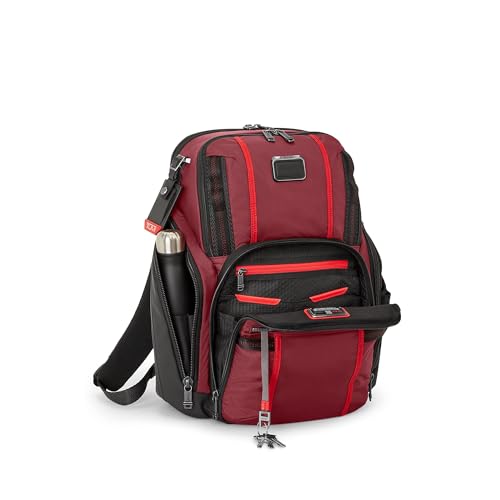 Image of TUMI - Alpha Bravo Search Backpack - Laptop Backpack for Men & Women - Backpack for Work & Travel - 17.0 inch X 14.0 inch X 8.3 inch - Desert Red