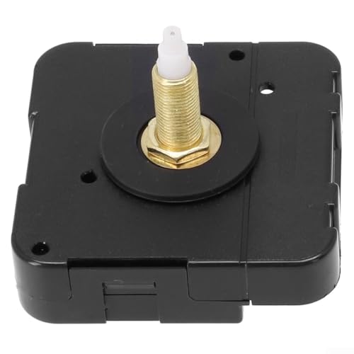 Kit de réparation de mécanisme d'horloge à quartz avec axe 8 mm 31 mm compatible avec les projets d'horloge DIY et les horloges domestiques (28 mm)