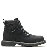 WOLVERINE mens Floorhand Waterproof 6' Soft Toe Work Boot, Black, 10.5 US