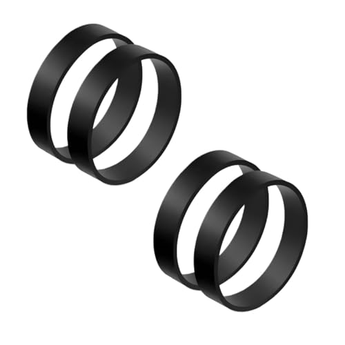 Courroie d'aspirateur pour Bissell PowerGlide Lift-Off, pack de 4 courroies de rechange noires