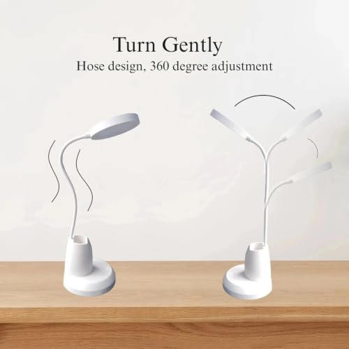 Image of Rechargeable LED Study Table Lamp with Touch Sensor