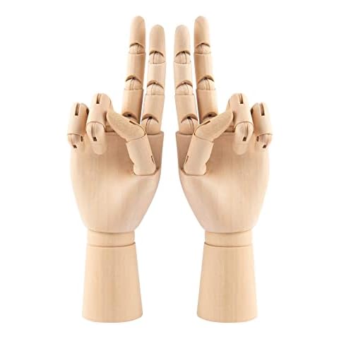 Framendino Wooden Mannequin Hand Model Cover