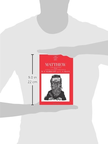 Matthew (The Anchor Yale Bible Commentaries) (The Anchor Bible)