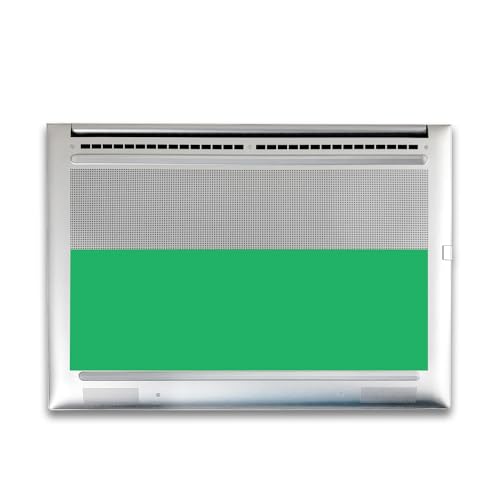 Image of Gaming Skin Compatible with HP Envy x360 16 inch (2023) - Solid Green - Premium 3M Vinyl Protective Wrap Decal Cover - Easy to Apply | Crafted in The USA by MightySkins