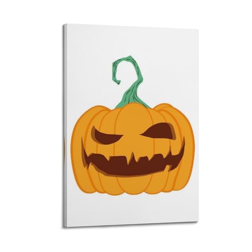 Lanterne d'Halloween en toile imprimée pour une décoration murale nostalgique