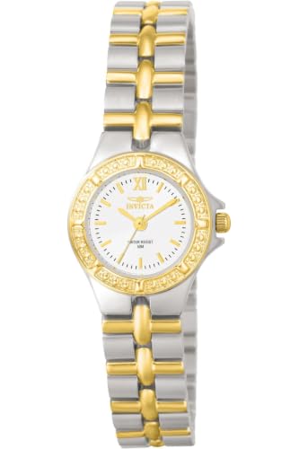 Invicta Women's 0136 Wildflower Collection 18k Gold-Plated and Stainless Steel Watch