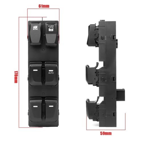 Interrupteur lève-vitre Hyundai IX35 et Tucson commande électrique 2010-2017 - 2