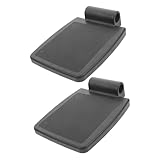 ZUNOXAZ 2 piezas Reposapiés para Diseño Ergonómico Estable Soporte Cómodo para Personas Mayores Fácil Instalación sin Herramientas Repuesto Práctico para Movilidad