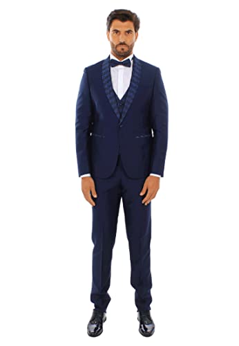 Vestito sartoriale elegante per cerimonia completo 3 pezzi