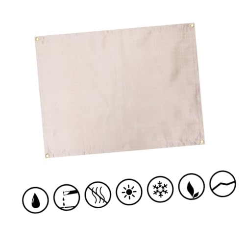 IWOWHERO Blankets 87x67cm Fireproof Blanket Outdoor Camping Barbecue Protection