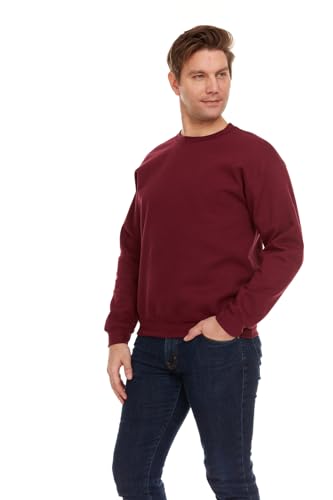 BILLIONHATS Mens Adult Crewneck Fleece Lined Pullover Sweatshirt Bulk, Mixed Assorted, Wholesale Donation Homeless3