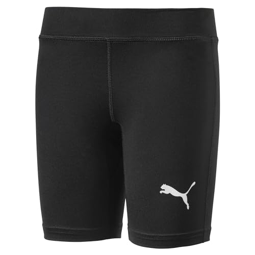 PUMA Kinder Liga Baselayer Shorttight Jr Hose, Puma Black, 140