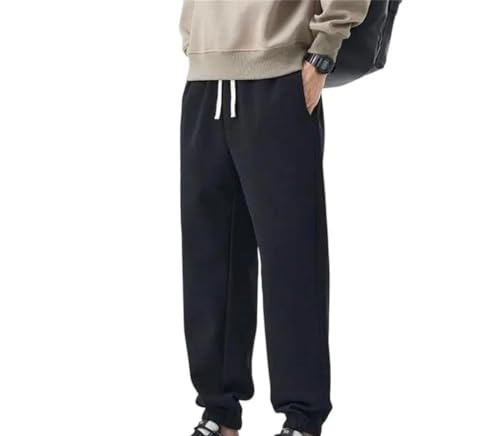 Men’s Loose Straight Leg-Tight Sweatpants Workwear Men’s Casual American Style Autumn Fashion Versatile