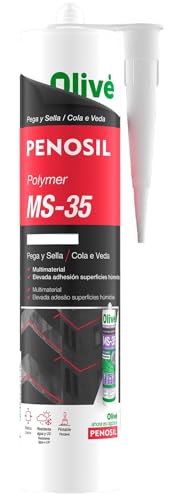 PENOSIL Pegamento y Sellador Multimaterial Polímero MS-35 Blanco, 300ml