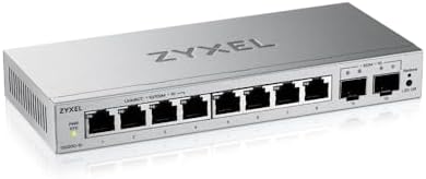 Zyxel 8 Port Network Ethernet Switch | Web-Managed | GS1200-10V3 ...